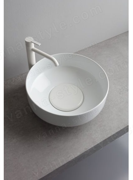 Раковина White Ceramic Was W100701 40x18, белая глянцевая 40x18, белая глянцевая