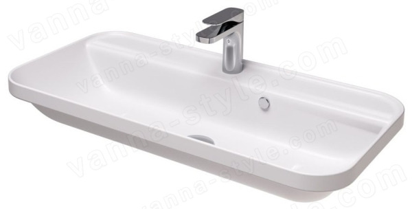 Раковина Hidra Gio G280/001 80x40, белая глянцевая 80x40, белая глянцевая
