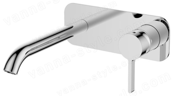 Смеситель для раковины AQG Urban Flow 01URF170CR встраиваемый, хром встраиваемый, хром