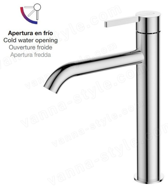 Смеситель для раковины AQG Urban 01URB120CR, хром, хром