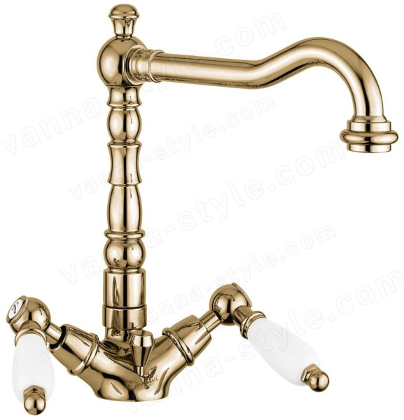 Смеситель для раковины Emmevi Deco Ceramic 121613/BR, бронза, бронза