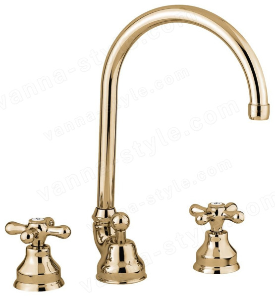 Смеситель для раковины Emmevi Deco Classic 12043/BR, бронза, бронза