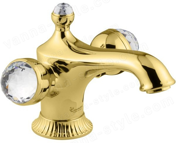 Смеситель для раковины Emmevi The One 98003VSW/OR, золото, золото