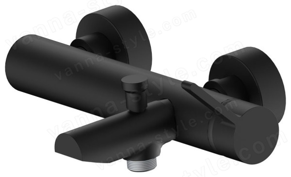 Смеситель для ванны AQG Urban Flow 01URF400NG, черный матовый, черный матовый