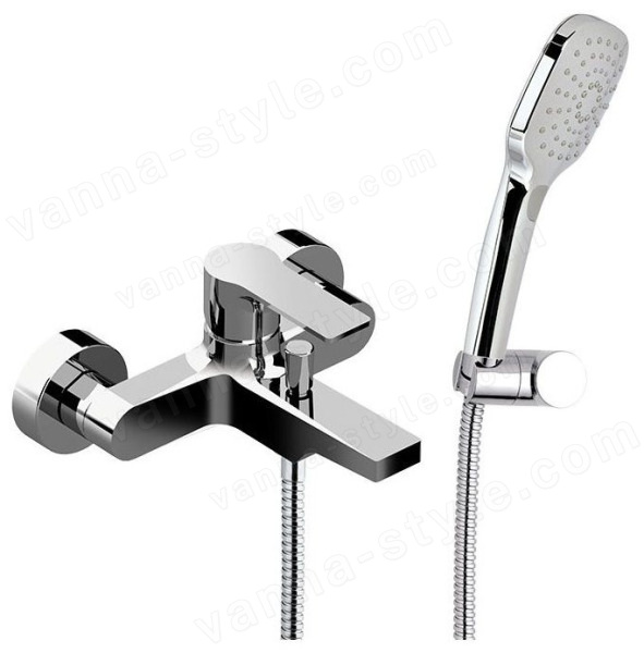 Смеситель для ванны Daniel Reflex RX610-CR, хром, хром