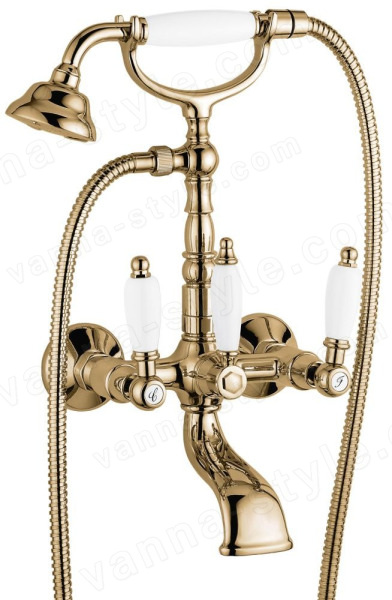 Смеситель для ванны Emmevi Deco Ceramic 121611/BR, бронза, бронза
