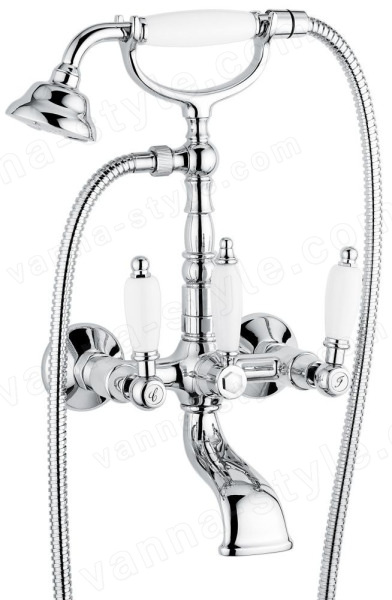 Смеситель для ванны Emmevi Deco Ceramic 121611/CR, хром, хром