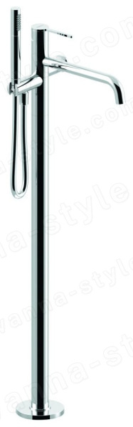 Напольный смеситель для ванны Emmevi Filobrass 85030/ORS, брашированное золото, брашированное золото
