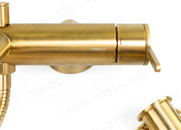 Смеситель для ванны Emmevi Filobrass 85001B/ORS, брашированное золото, брашированное золото