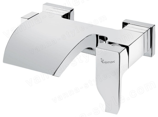 Смеситель для ванны Emmevi Niagara 74001/BIO, белый матовый, белый матовый