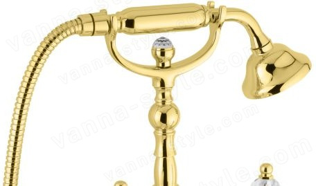 Смеситель для ванны Emmevi The One 98011LCSW/OR, золото, золото