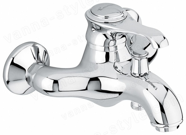 Смеситель для ванны Emmevi Tiffany 6001/NC, черный-хром, черный-хром