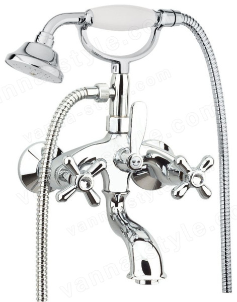 Смеситель для ванны Fiore Margot Sky 01ZZ0600, бронза - swarovski, бронза - swarovski
