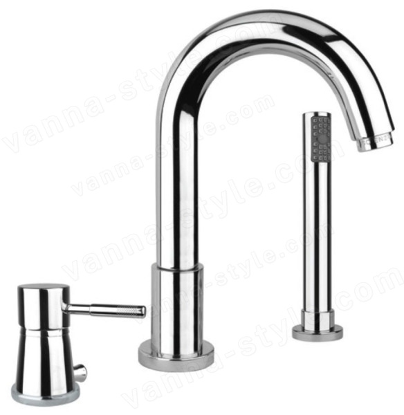 Смеситель на борт ванны Fiore Xenon 44CR5155, хром, хром