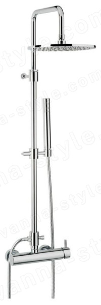 Душевая система Emmevi Piper 4500584/NEO, черный матовый, черный матовый
