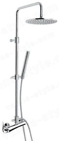 Душевая система Emmevi 9100281CR, хром, хром