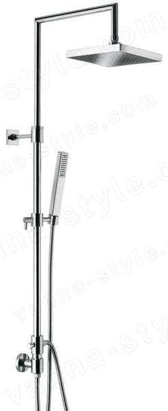 Душевая система Emmevi C02595ECR, хром, хром