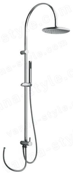 Душевая система Emmevi C02611CR, хром, хром