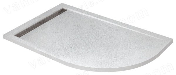Душевой поддон Cezares TRAY-AS-RH-120/90-550-30-W-L 120x90 из искусственного камня, белый 120x90 из искусственного камня, белый