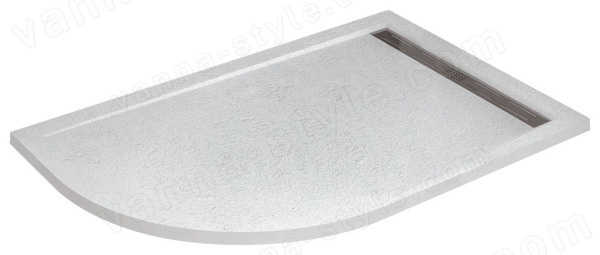 Душевой поддон Cezares TRAY-AS-RH-120/90-550-30-W-R 120x90 из искусственного камня, белый 120x90 из искусственного камня, белый