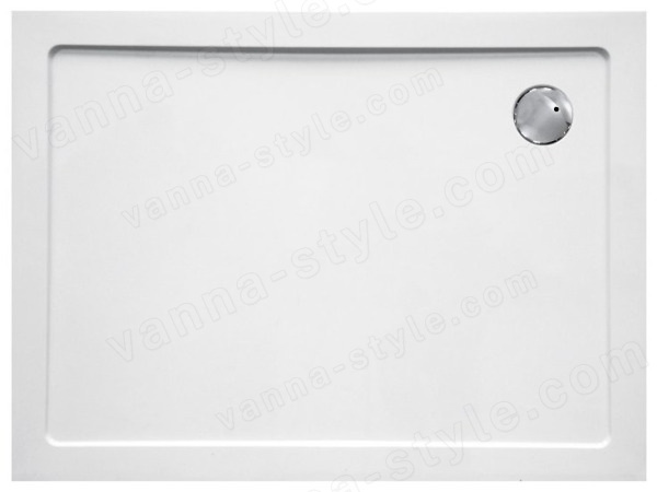 Душевой поддон Cezares TRAY-M-AH-100/80-35-W 100x80 из стеклопластика, белый 100x80 из стеклопластика, белый