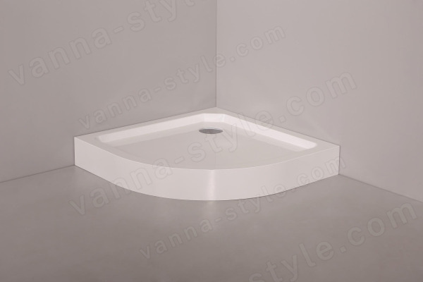 Душевой поддон Cezares TRAY-SMC-R-90-550-150-W 90x90 из стеклопластика, белый 90x90 из стеклопластика, белый
