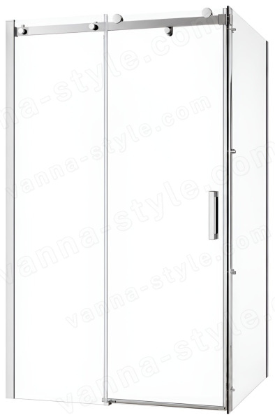 Душевой уголок Cezares STYLUS-SOFT-AH-1-110/80-C-Cr 110x80, профиль хром 110x80, профиль хром
