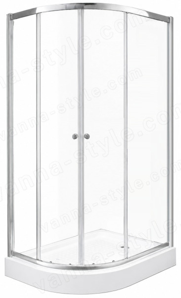 Душевой уголок Cezares ANIMA-W-RH-2-120/100-C-Cr-R 120x100, профиль хром 120x100, профиль хром