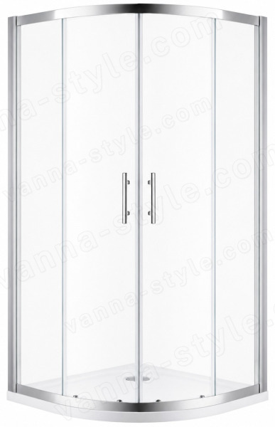 Душевой уголок Cezares ECO-O-R-2-90-C-Cr 90x90, профиль хром 90x90, профиль хром
