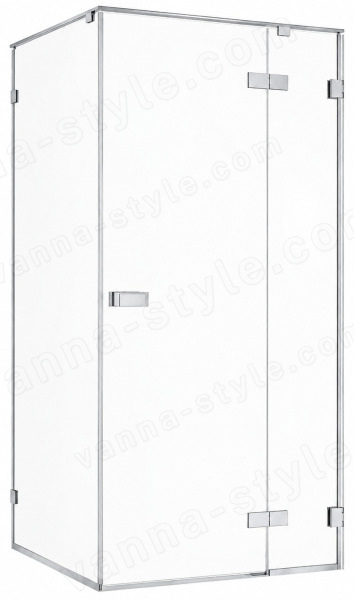 Душевой уголок Cezares BERGAMO-W-A-2-100-C-Cr 100x100, профиль хром 100x100, профиль хром