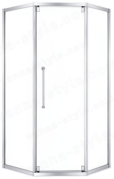Душевой уголок Cezares RELAX 304 RELAX-304-P-1-100-C-CR 100x100, профиль хром