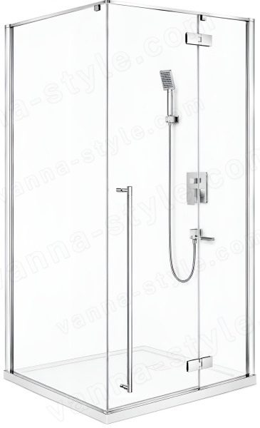 Душевой уголок Cezares LINER-AH-1-120/90-C-Cr-R 120x90, профиль хром 120x90, профиль хром