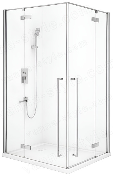 Душевой уголок Cezares LINER-AH-2-120/90-C-Cr-L 120x90, профиль хром 120x90, профиль хром