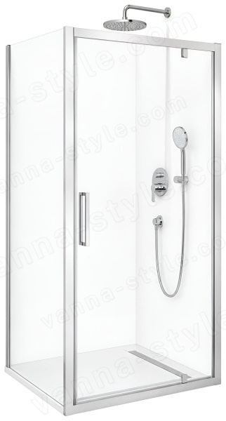 Душевой уголок Cezares MOLVENO-A-1-100-C-Cr-IV 100x100, профиль хром 100x100, профиль хром