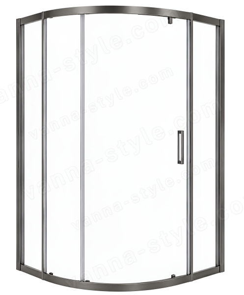 Душевой уголок Cezares MOLVENO-RH-1-120/90-C-GM-IV 120x90, профиль сталь 120x90, профиль сталь