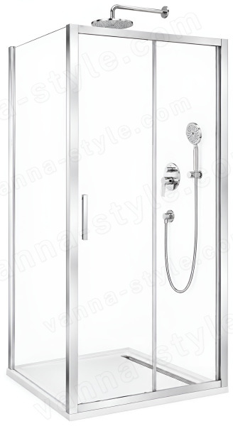 Душевой уголок Cezares MOLVENO-AH-12-120/80-C-Cr-IV 120x80, профиль хром 120x80, профиль хром
