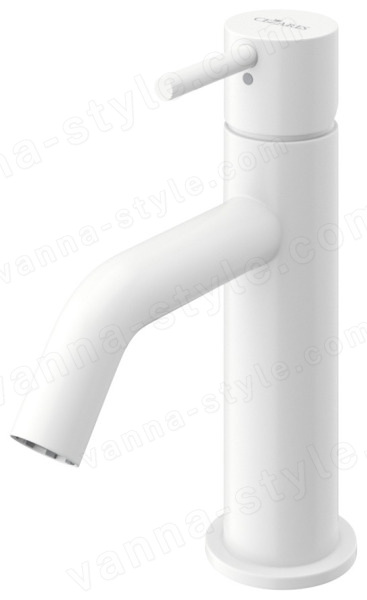 Смеситель для раковины Cezares Leaf LEAF-LSM2-L-BIO, белый матовый