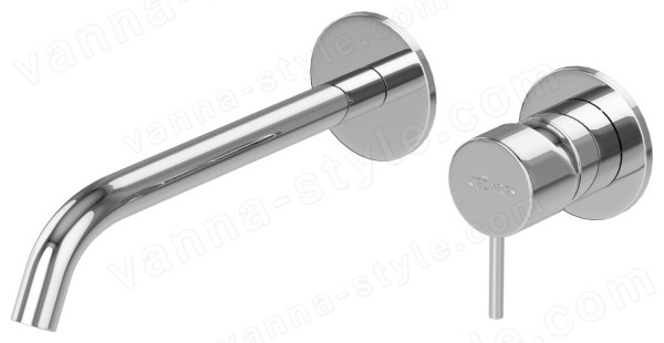 Смеситель для раковины Cezares Leaf LEAF-BLI2-20-L-01-W0 встраиваемый, хром