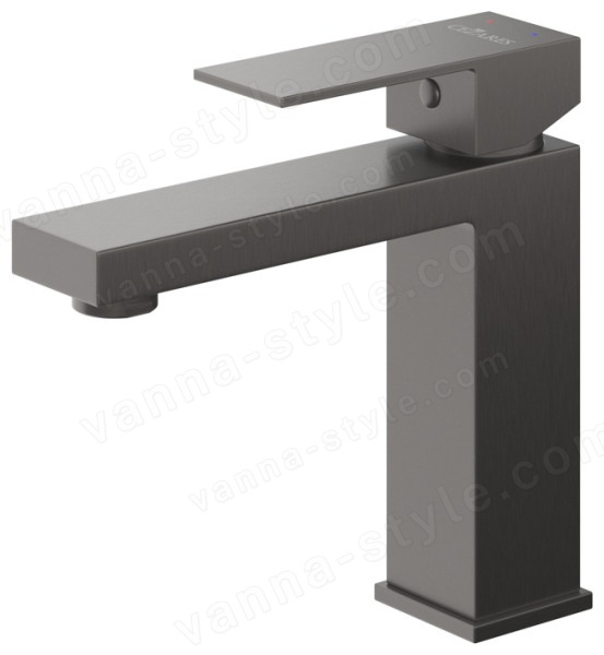 Смеситель для раковины Cezares Slider SLIDER-LS-GM, оружейная сталь