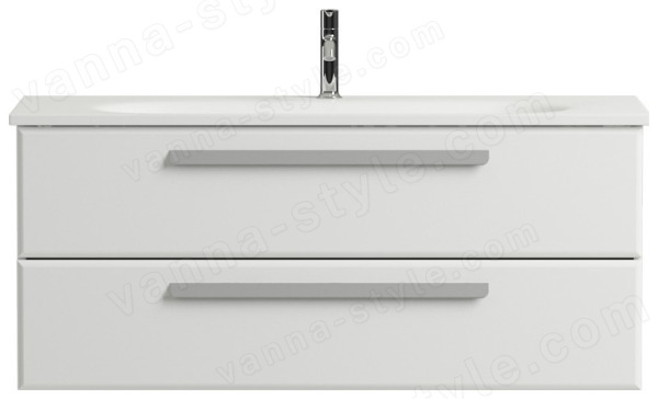 Тумба под раковину Cezares ECO-1200-2C-SO-BL 120x50 подвесная, белая глянцевая 120x50 подвесная, белая глянцевая