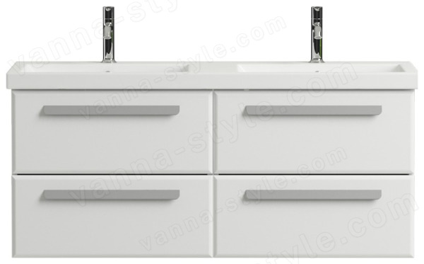 Тумба под раковину Cezares ECO-1200-4C-SO-2-BL 120x50 подвесная, белая глянцевая 120x50 подвесная, белая глянцевая