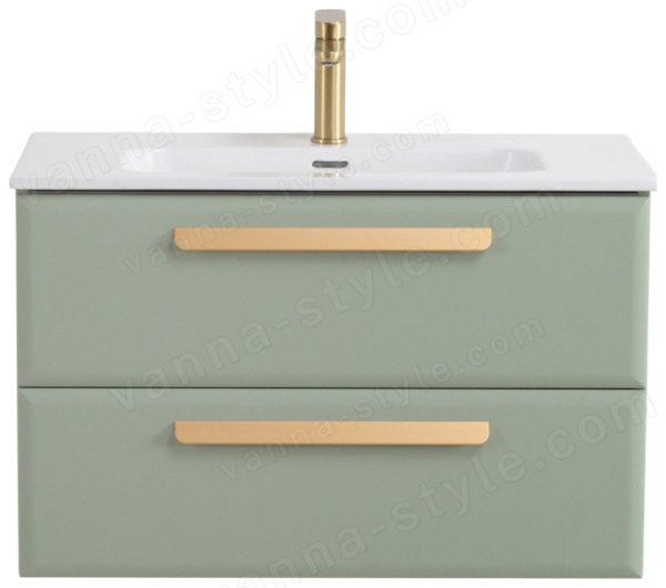 Тумба под раковину Cezares ECO-CER-N-800-2C-SO-VDO-P 80x50 подвесная 80x50 подвесная
