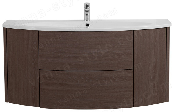 Тумба под раковину Cezares Eden 54408 121x55 подвесная, дуб затемненный 121x55 подвесная, дуб затемненный