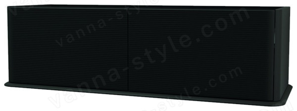 Тумба под раковину Cezares Idra 55813 144x41 подвесная, черная матовая 144x41 подвесная, черная матовая