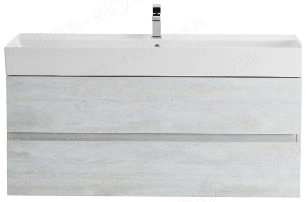 Тумба под раковину Cezares MOLVENO 46-120-2C-SO-LB 120x50 подвесная, светлое дерево