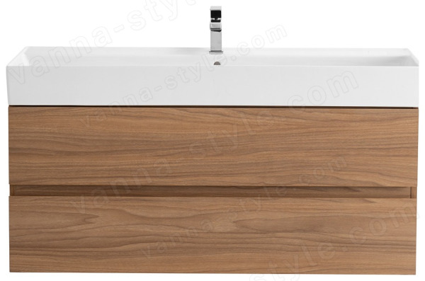 Тумба под раковину Cezares MOLVENO 46-120-2C-SO-NC 120x50 подвесная, светлый орех