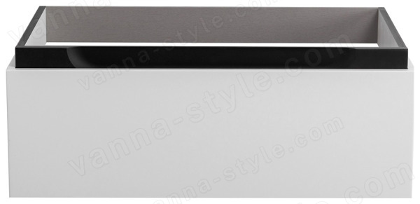 Тумба под раковину Cezares SLIDER-800-1C-SO-BO 76x29 подвесная, белая матовая 76x29 подвесная, белая матовая