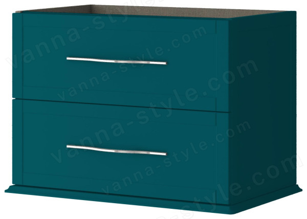 Тумба под раковину Cezares Tiffany 54950 74x55 подвесная, голубой залив 74x55 подвесная, голубой залив