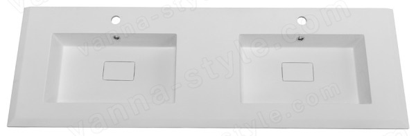 Раковина Cezares 50215 141x46, белая матовая 141x46, белая матовая