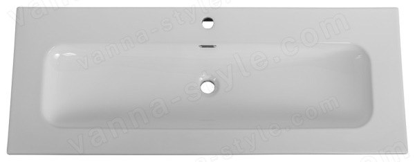 Раковина Cezares ECO CZR-8073-120 121x46, белая глянцевая 121x46, белая глянцевая
